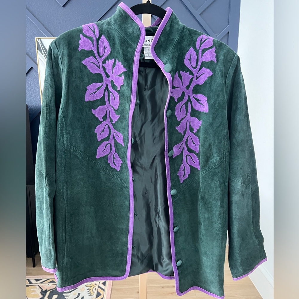 LINEA Suede Jacket – Size Small – Excellent Condition